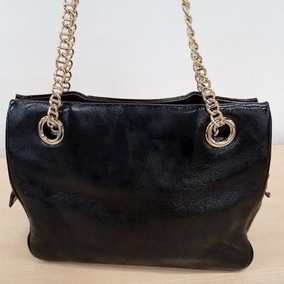 Kate spade black patent leather shoulder bag - Picture 5 of 8